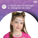 infografika dziewczynka z naklejonymi kryształowymi tatuażami Cristalii