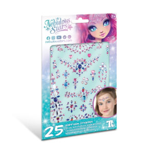 zestaw tatuaży z kryształkami z Cristalią