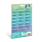 tył opakowania naklejek błyszczących z Marinią