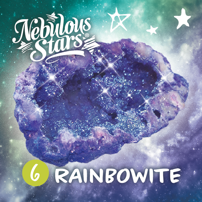 Kolekcjonerski kamień Rainbowite – Nebulous Stars